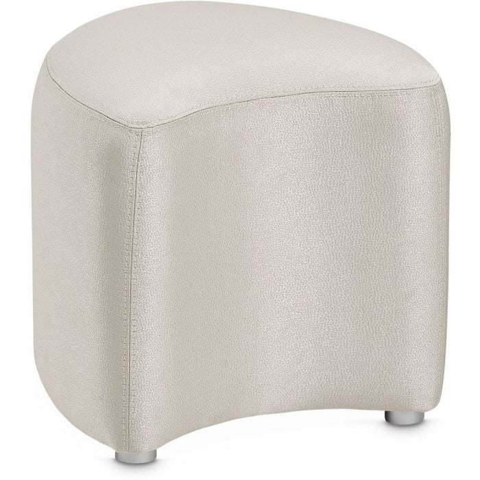 AICO Eclipse Vanity Stool in Moonlight - Visions in Furniture (La Mirada, CA)
