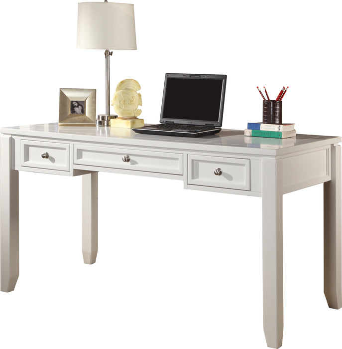 Parker House Boca L Shape Desk with Credenza and Hutch