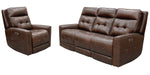 Parker Living Canterbury - Acorn Power Reclining Zero Gravity Sofa and Recliner
