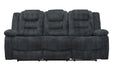 Parker Living Bolton - Misty Storm Manual Reclining Sofa and Loveseat