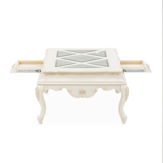 AICO Lavelle Rectangular Cocktail Table in Classic Pearl - Visions in Furniture (La Mirada, CA)