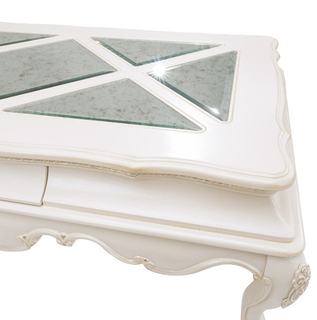 AICO Lavelle Rectangular Cocktail Table in Classic Pearl - Visions in Furniture (La Mirada, CA)