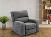 Parker Living Polaris - Bizmark Grey Power Recliner