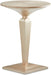 AICO Malibu Crest Round Pedestal Tea Table in Chardannoy - Visions in Furniture (La Mirada, CA)