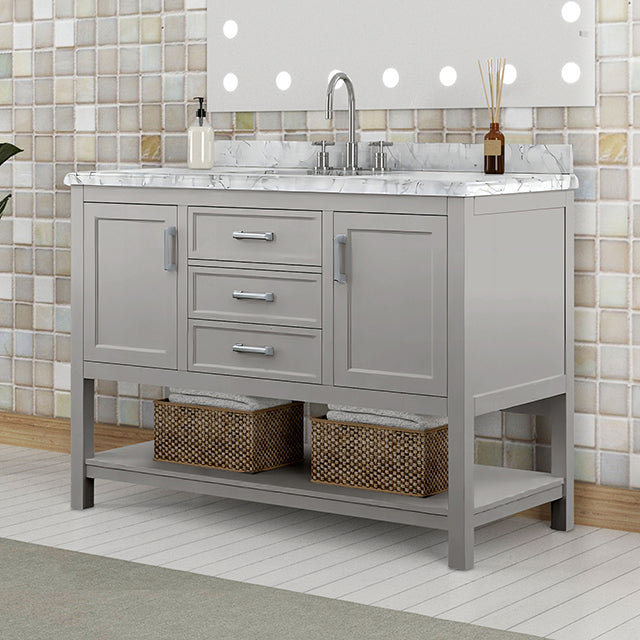 Reston Vanity with Top/ Sink - Visions in Furniture (La Mirada, CA)