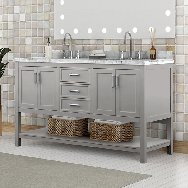 Reston Vanity with Top/ Sink - Visions in Furniture (La Mirada, CA)