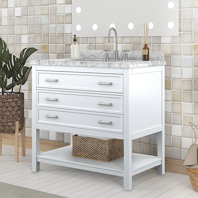 Reston Vanity with Top/ Sink - Visions in Furniture (La Mirada, CA)