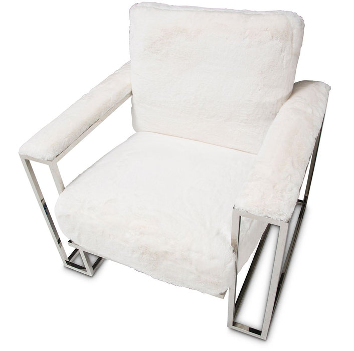 Aico Furniture Trance Chair in White - Visions in Furniture (La Mirada, CA)