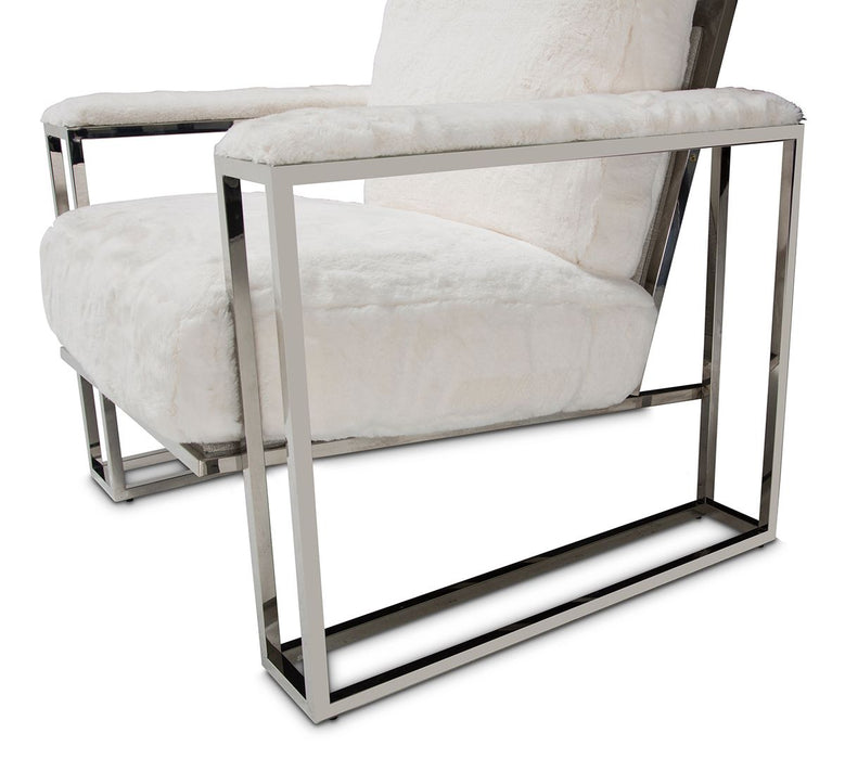 Aico Furniture Trance Chair in White - Visions in Furniture (La Mirada, CA)