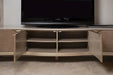 AICO Malibu Crest TV Console in Blush - Visions in Furniture (La Mirada, CA)