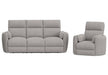 Parker Living Radius - Mega Grey Power Reclining Sofa and Recliner