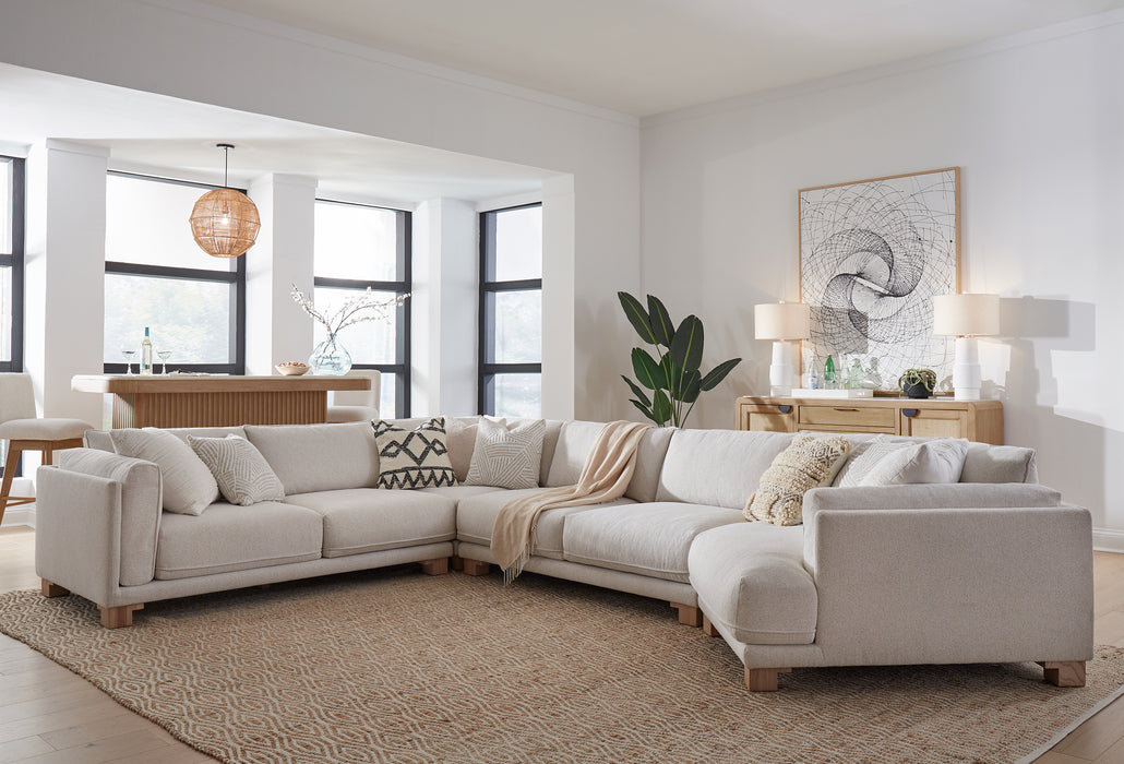 Parker Living Escape - Mirage Mist 4 Piece Modular Sectional - SESC-PACK4A-MRMS