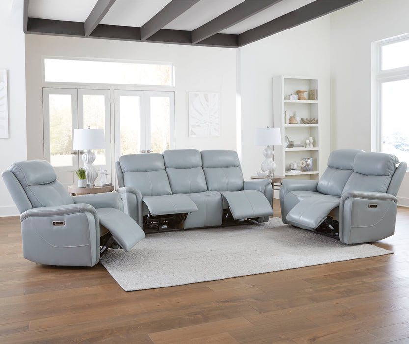 Parker Living Cascade - Seamist Grey Power Recliner Two Pack