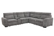 Parker Living Kline - Nightfall 6 Piece Power Sliding Sectional with Extension Footrests