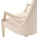 AICO Malibu Crest Arm Chair in Chardonnay (Set of 2) - Visions in Furniture (La Mirada, CA)