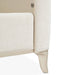 AICO Furniture La Marisia Queen Upholstered Platform Bed in Creamy Pearl - Visions in Furniture (La Mirada, CA)