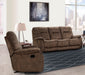 Parker Living Cooper - Shadow Brown Manual Reclining Sofa and Recliner
