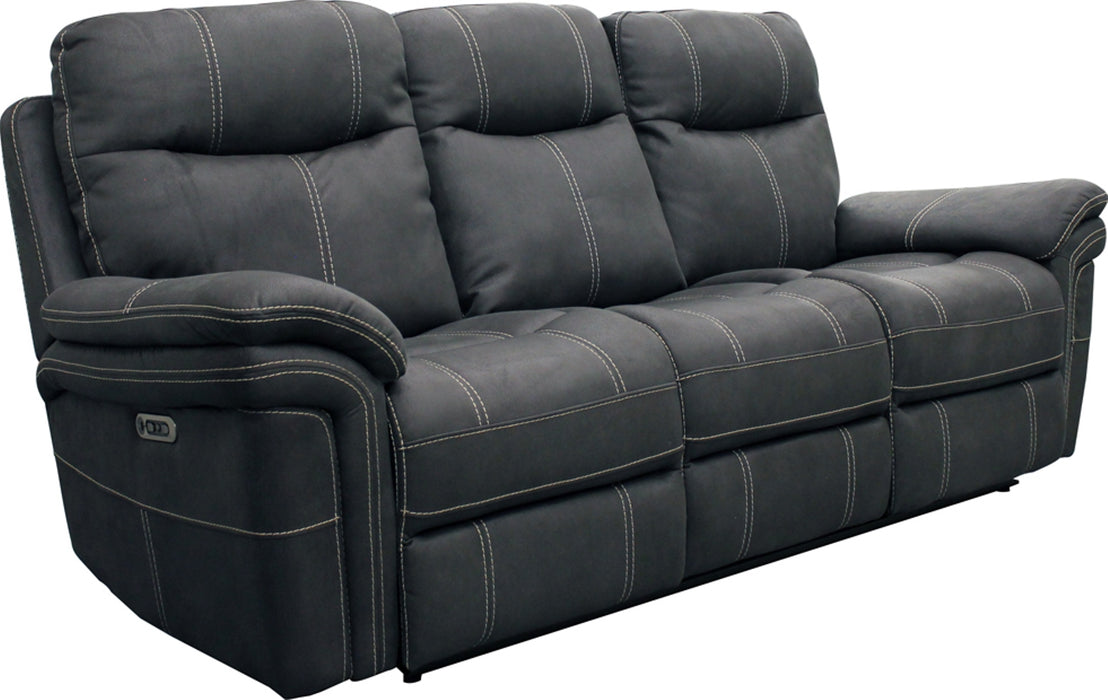Parker Living Mason - Charcoal Power Reclining Sofa and Recliner