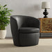 Parker Living Barolo - Vintage Slate 100% Italian Leather Swivel Club Chair Two Pack