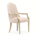 AICO Malibu Crest Arm Chair in Chardonnay (Set of 2) - Visions in Furniture (La Mirada, CA)