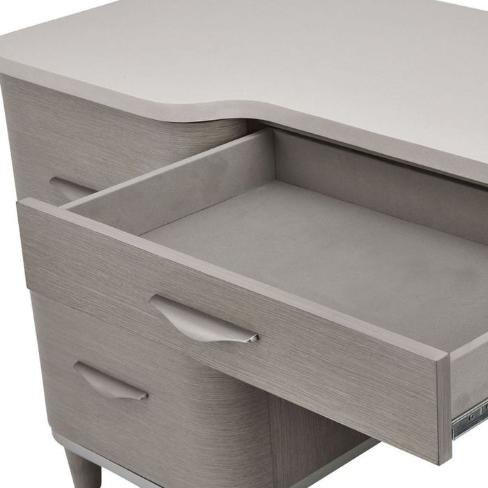 AICO Eclipse Vanity/Writing Desk in Moonlight - Visions in Furniture (La Mirada, CA)