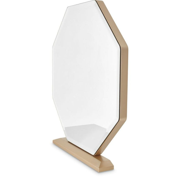 AICO La Rachelle Vanity Mirror in Medium Champagne - Visions in Furniture (La Mirada, CA)