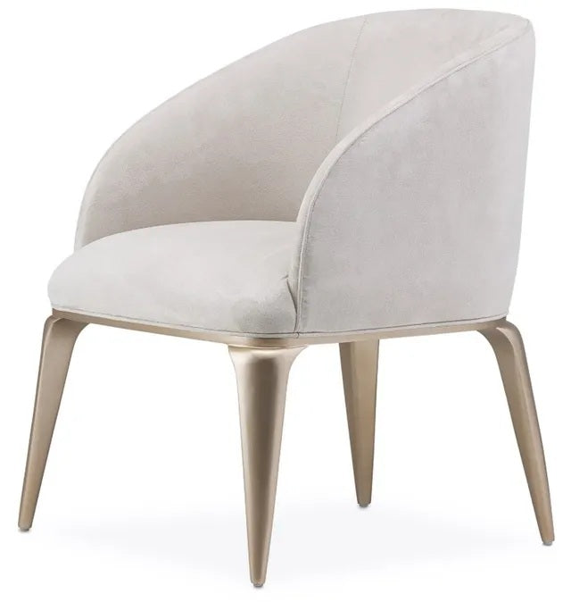 AICO Malibu Crest Vanity Chair in Chardonnay - Visions in Furniture (La Mirada, CA)