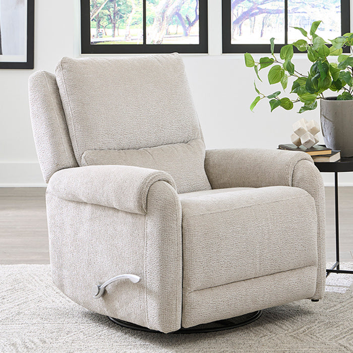 Parker Living Gentry - Ecru Mist Manual Swivel Glider Recliner Two Pack