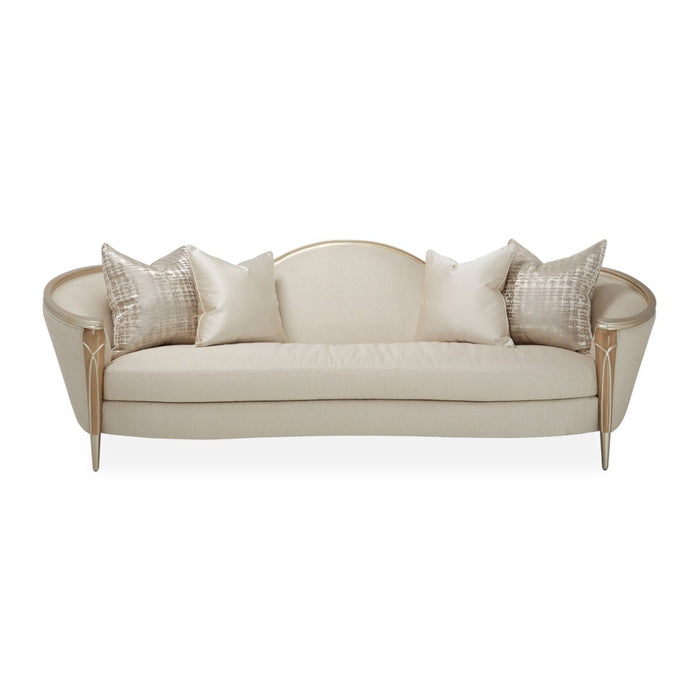 AICO Villa Cherie Sofa in Caramel - Visions in Furniture (La Mirada, CA)