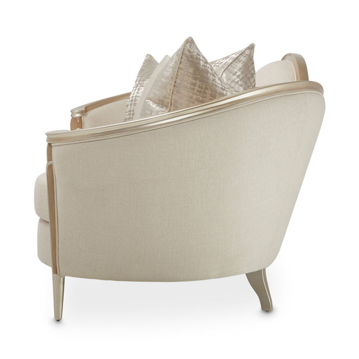 AICO Villa Cherie Sofa in Caramel - Visions in Furniture (La Mirada, CA)
