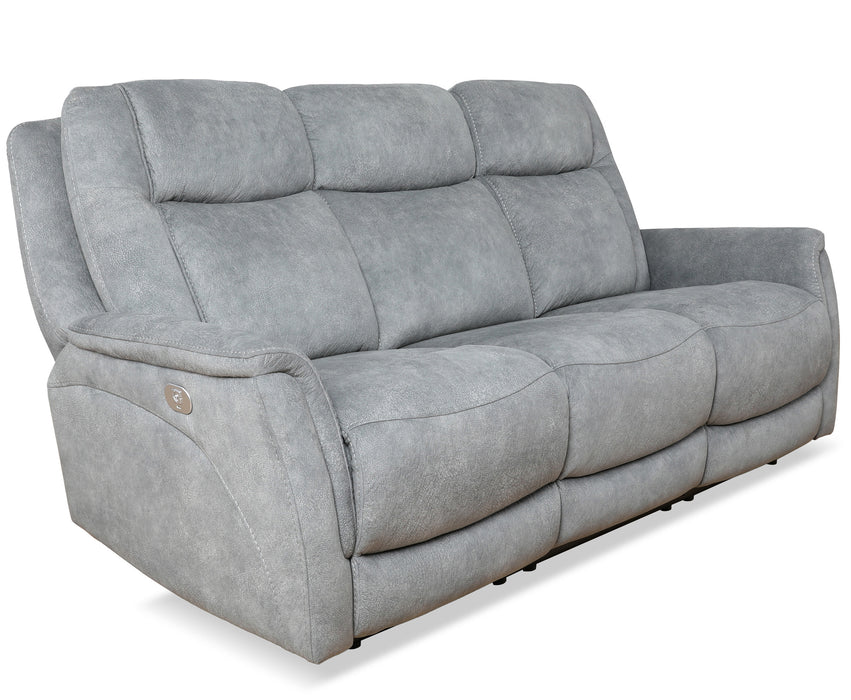 Parker Living Linus - Hudson Grey Power Reclining Sofa and Recliner