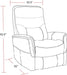 Parker Living Gemini - Softy Ivory Power Lift Recliner with Articulating Headrest