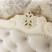 AICO Lavelle Cal King Wing Mansion Bed in Classic Pearl - Visions in Furniture (La Mirada, CA)