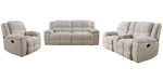 Parker Living Buster - Opal Taupe Manual Reclining Sofa Loveseat and Recliner