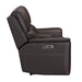 Parker Living Easton - Steamboat Brown Zero Gravity Power Reclining Tilt Console Loveseat P3
