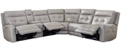 Parker Living Canterbury - Pewter 6 Piece Zero Gravity Modular Power Reclining Sectional