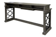Parker House Sundance - Smokey Grey Cocktail Table with 2 Chairside Tables and Console Table