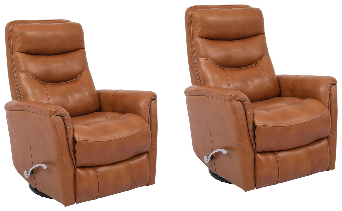 Parker Living Gemini - Butterscotch Swivel Glider Recliner Two Pack
