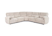 Parker Living Modesto - Buttercream 6 Piece Modular Power Reclining Sectional with Power Adjustable Headrests
