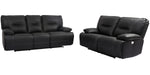 Parker Living Spartacus - Black Power Reclining Sofa and Loveseat