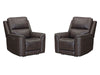 Parker Living Easton - Steamboat Brown Zero Gravity Power Recliner P3 Two Pack