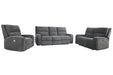 Parker Living Polaris - Bizmark Grey Power Reclining Sofa Loveseat and Recliner