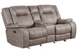 Parker Living Blake - Desert Taupe Reclining Console Loveseat