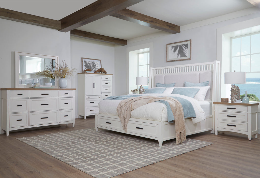 Parker House Americana Modern Bedroom Queen Shelter Bed