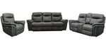 Parker Living Mason - Charcoal Power Reclining Sofa Loveseat and Recliner