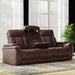 Parker Living Royce - Fantom Brown Power Reclining Sofa and Recliner