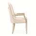 AICO Malibu Crest Arm Chair in Chardonnay (Set of 2) - Visions in Furniture (La Mirada, CA)
