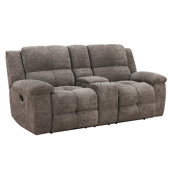 Parker Living Buster Manual Reclining Sofa and Loveseat