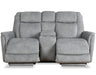 Parker Living Linus - Hudson Grey Power Reclining Sofa and Loveseat