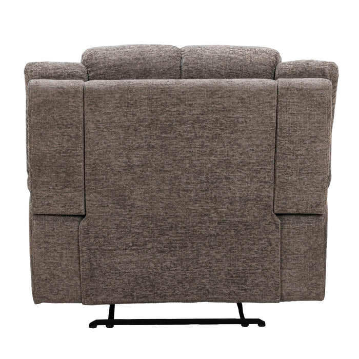 Parker Living Buster Manual Glider Reclining Sofa and Two Recliners